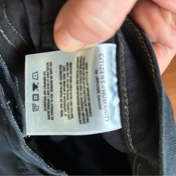 Men's Citizen of Humanity black jeans 36
